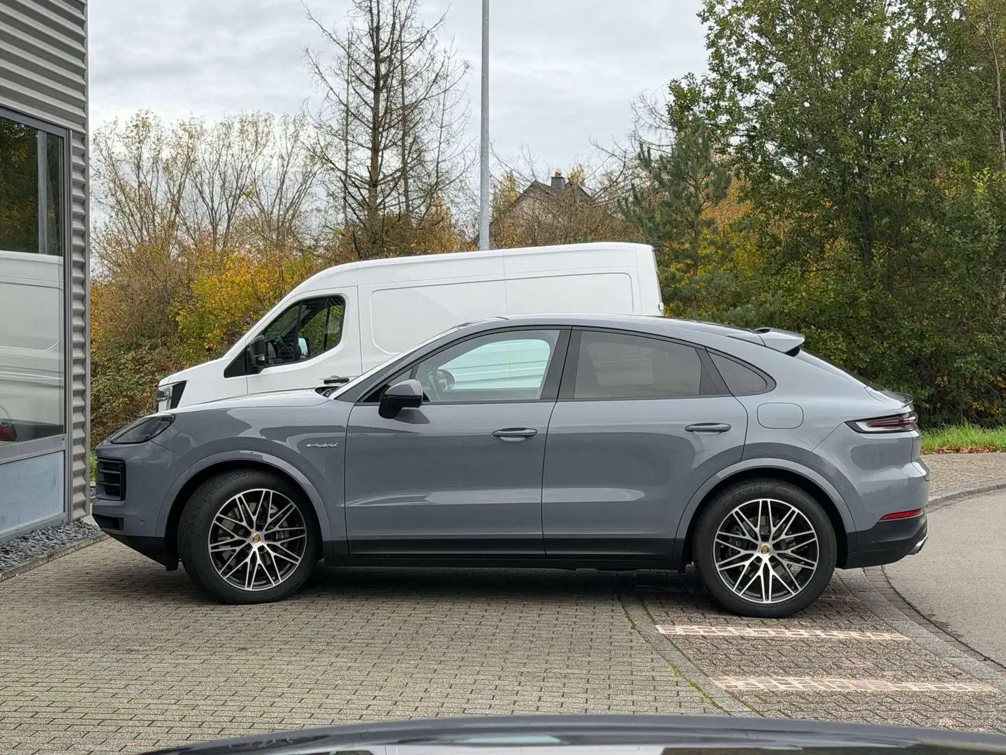 Porsche Cayenne Cayenne E-Hybrid Coupe Tiptronic S 470 CH Gris - 2