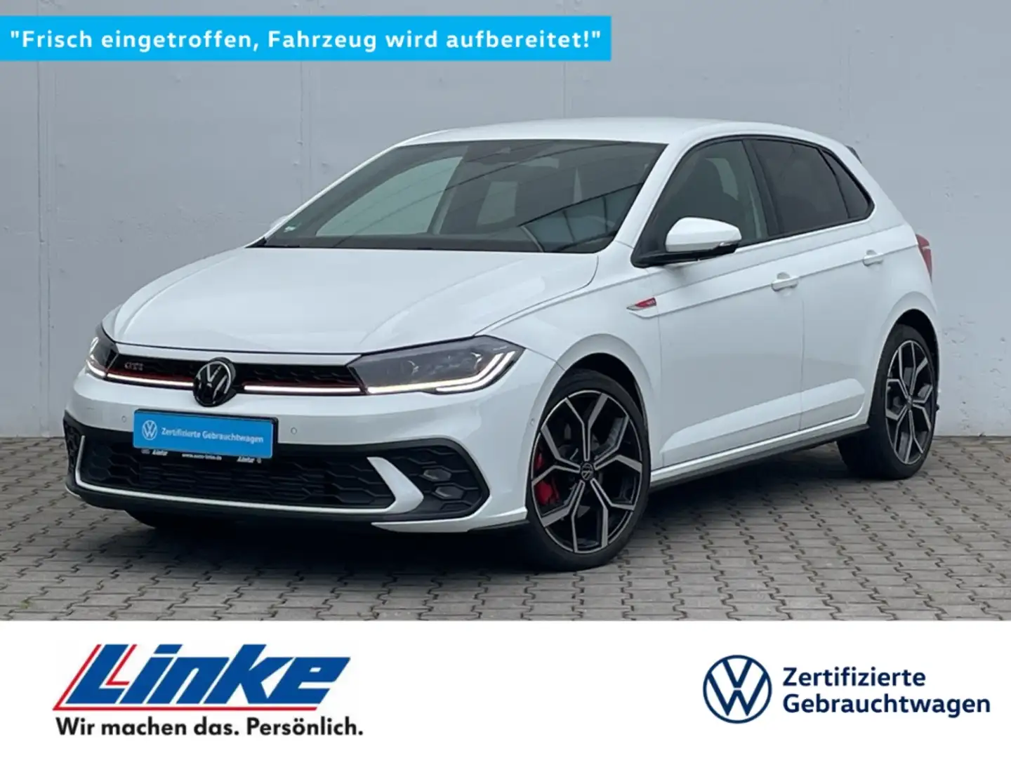 Volkswagen Polo GTI 2.0TSI DSG Kamera/ACC/Keyless/Beats/App-Connect/Sp Weiß - 1