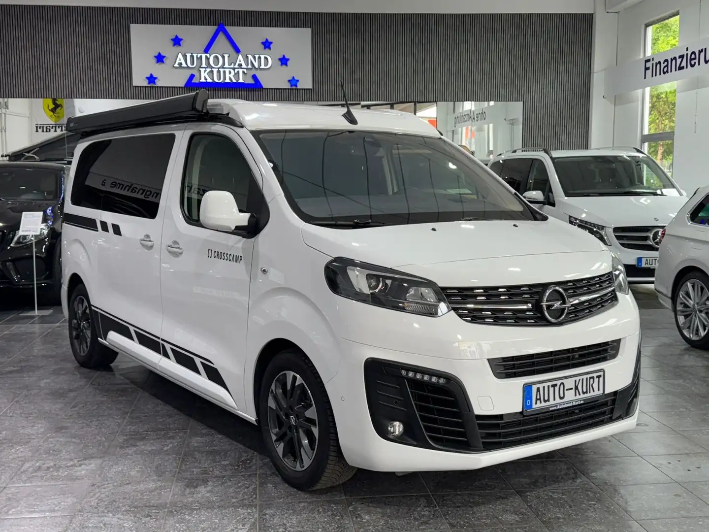 Opel Zafira Life Edit.*1.Hd*Auf.Dach*Küche*Crosscamp Weiß - 1
