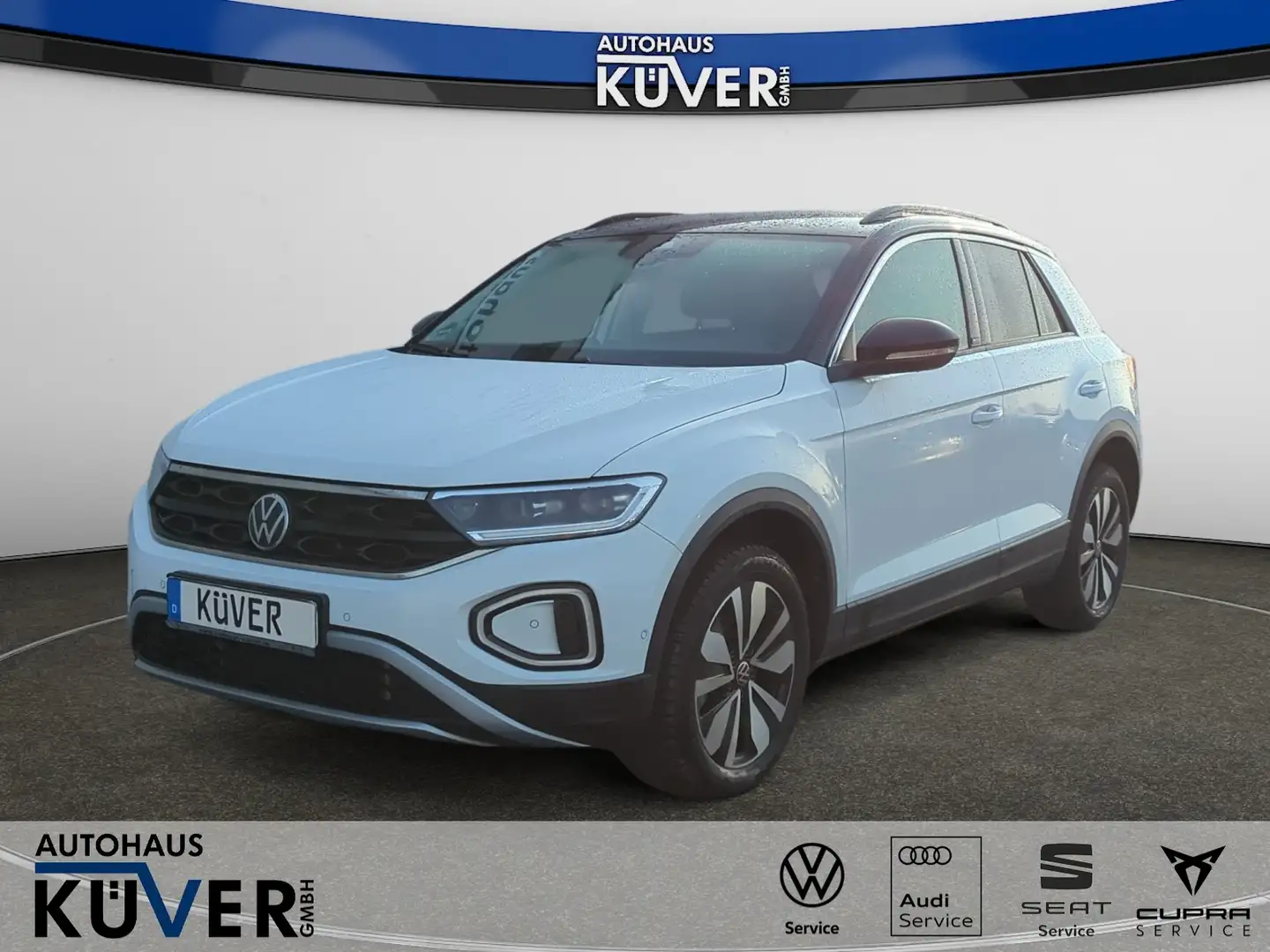 Volkswagen T-Roc Move 1,5 TSI DSG LED+ACC+Shzg.+AHK+17´´ Weiß - 1