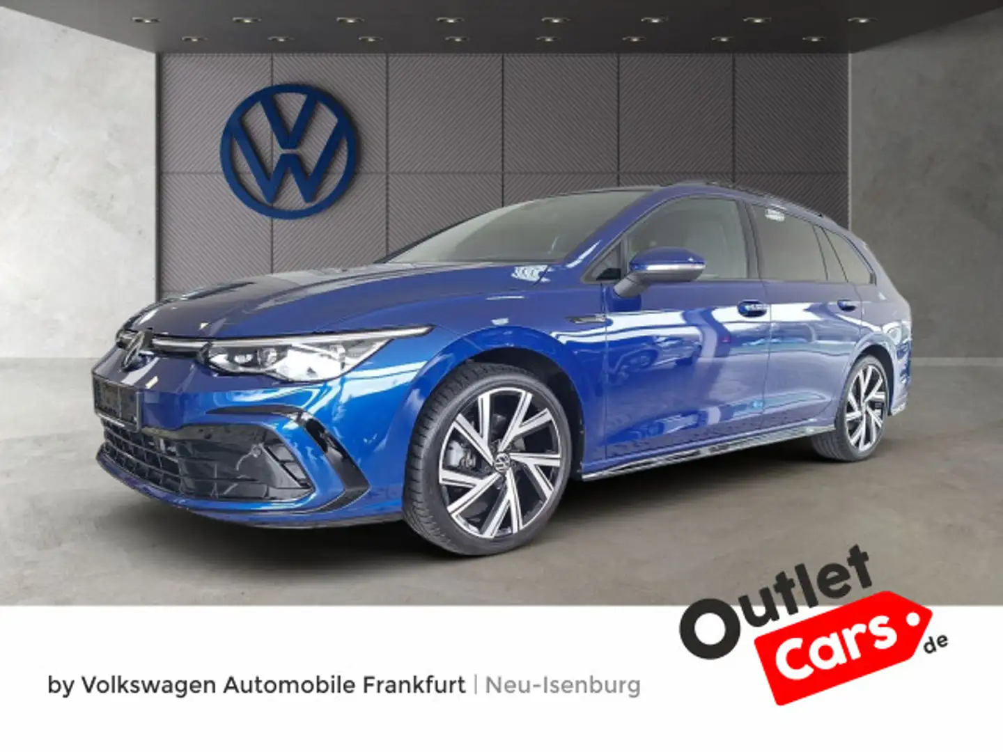 Volkswagen Golf Variant Golf VIII Variant 2.0 TSI DSG R-Line Navi IQ.Lig Blau - 1