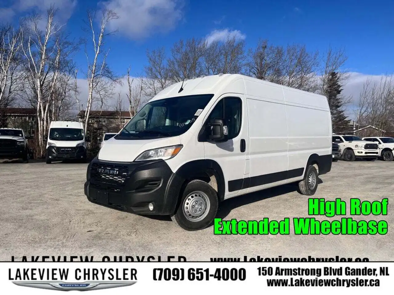 2025 RAM ProMaster 3500