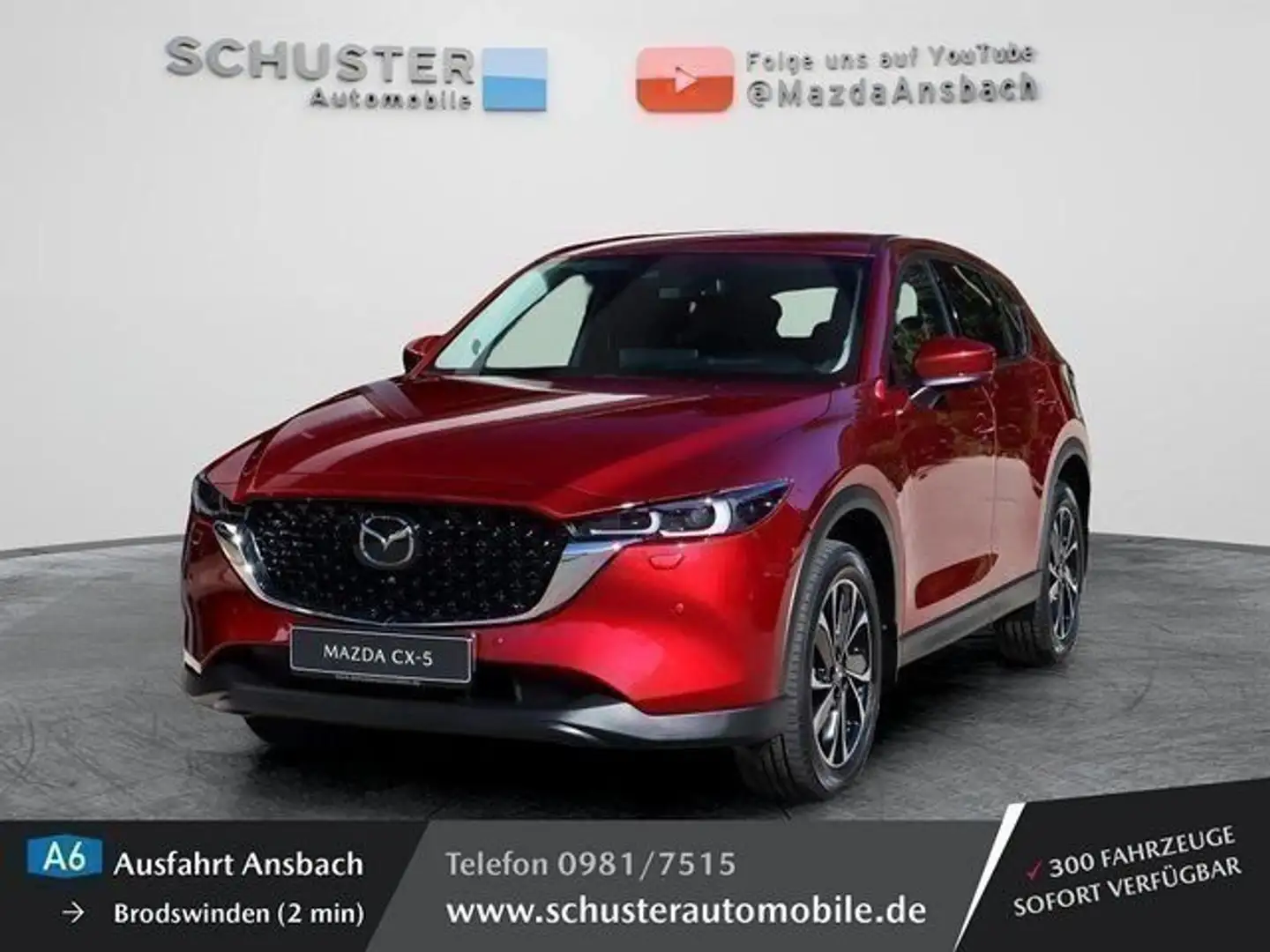 Mazda CX-5 Sports-Line 2.5l AWD Automatik BOSE/360°/Ma Rot - 1