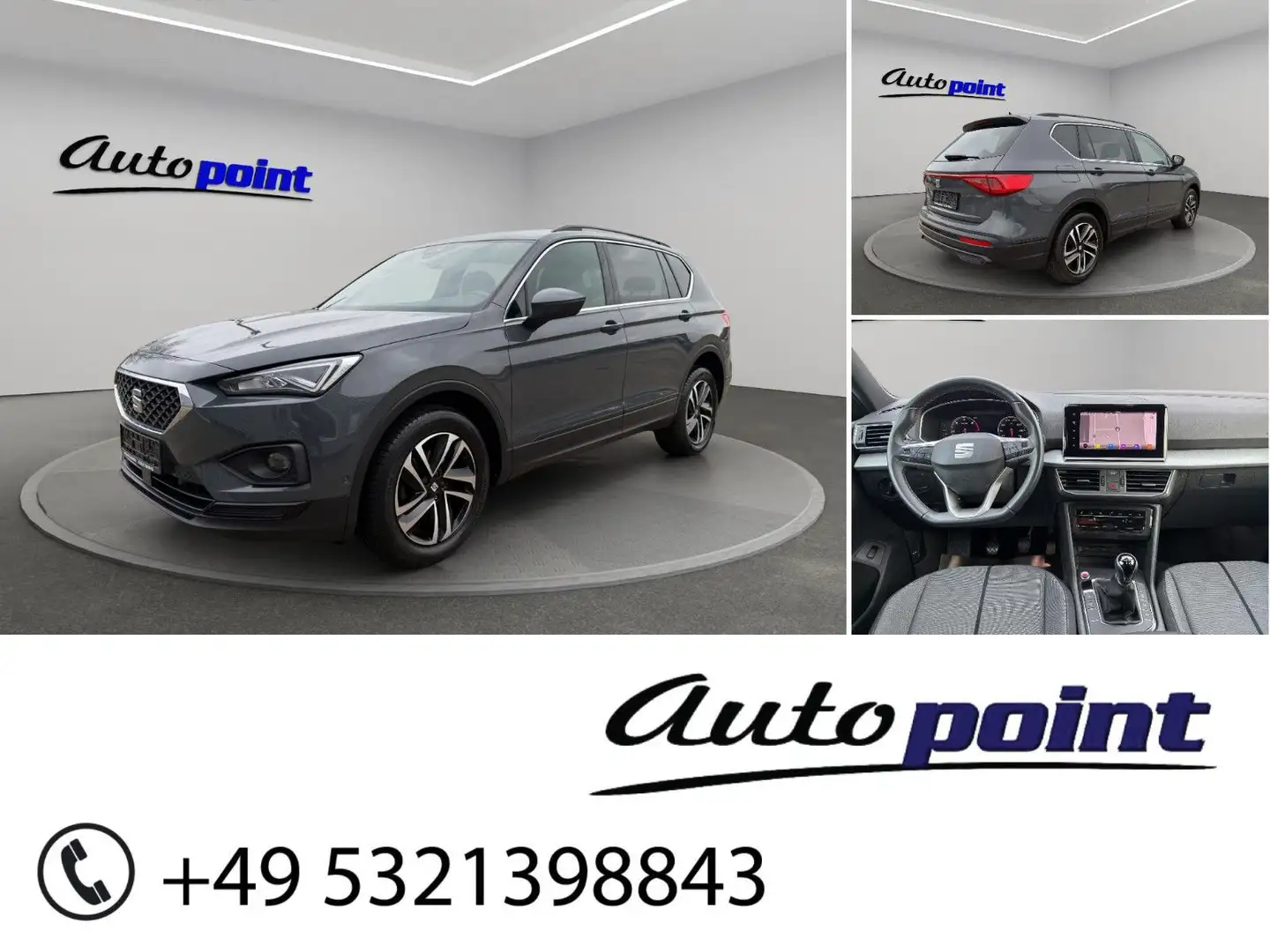 SEAT Tarraco 2.0 TDI Style LED Keyless Grau - 1
