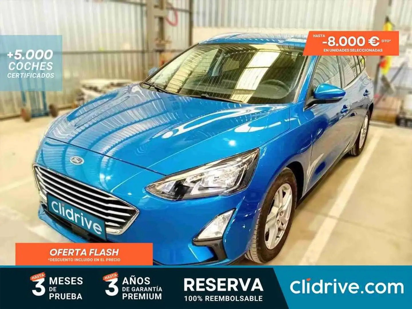 Ford Focus 1.5 Ecoblue Trend+ 120 Azul - 1
