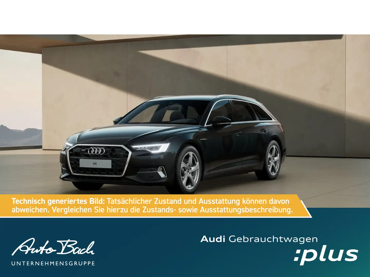 Audi A6 advanced 45TFSI qu Stronic Navi LED ACC Schwarz - 1