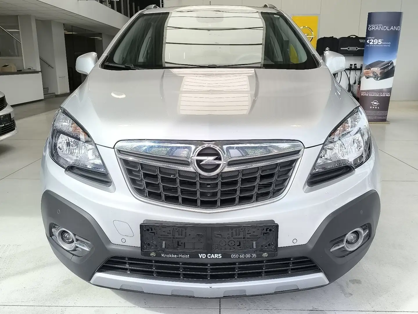 Opel Mokka 1.4 Turbo*ParkS.V/A+CAM*Navi*CruisC*Zetelverw*A/C* Zilver - 2