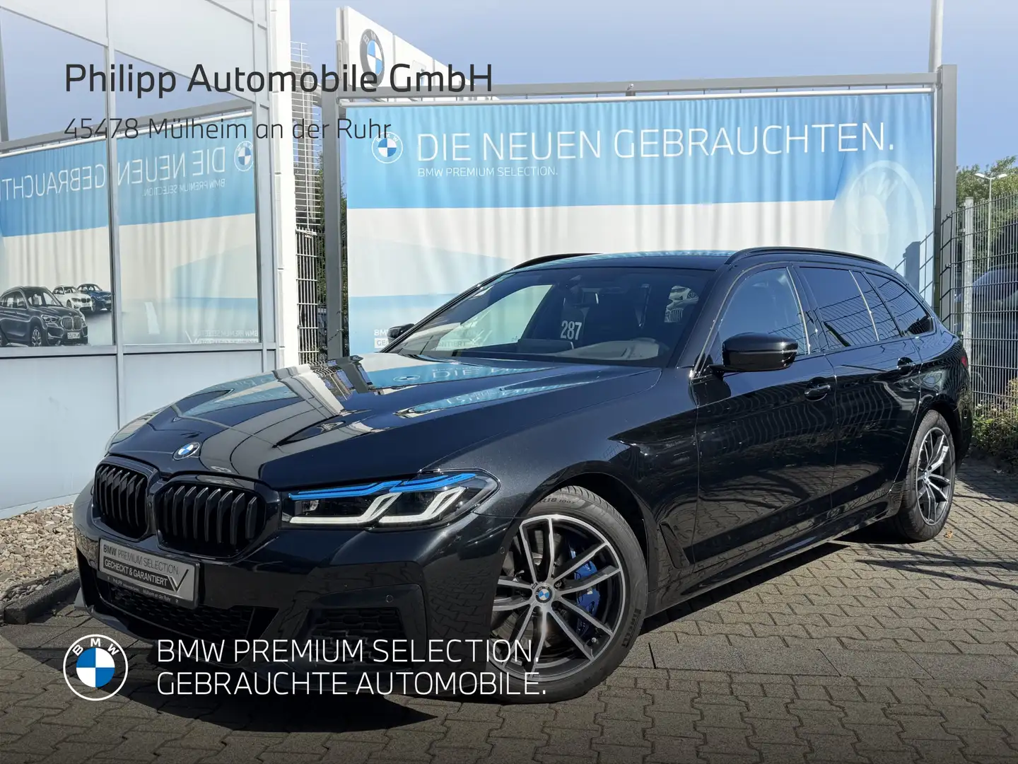 BMW 530 d Touring M Sportpaket LASER h&K PA+ HuD DA Nero - 2
