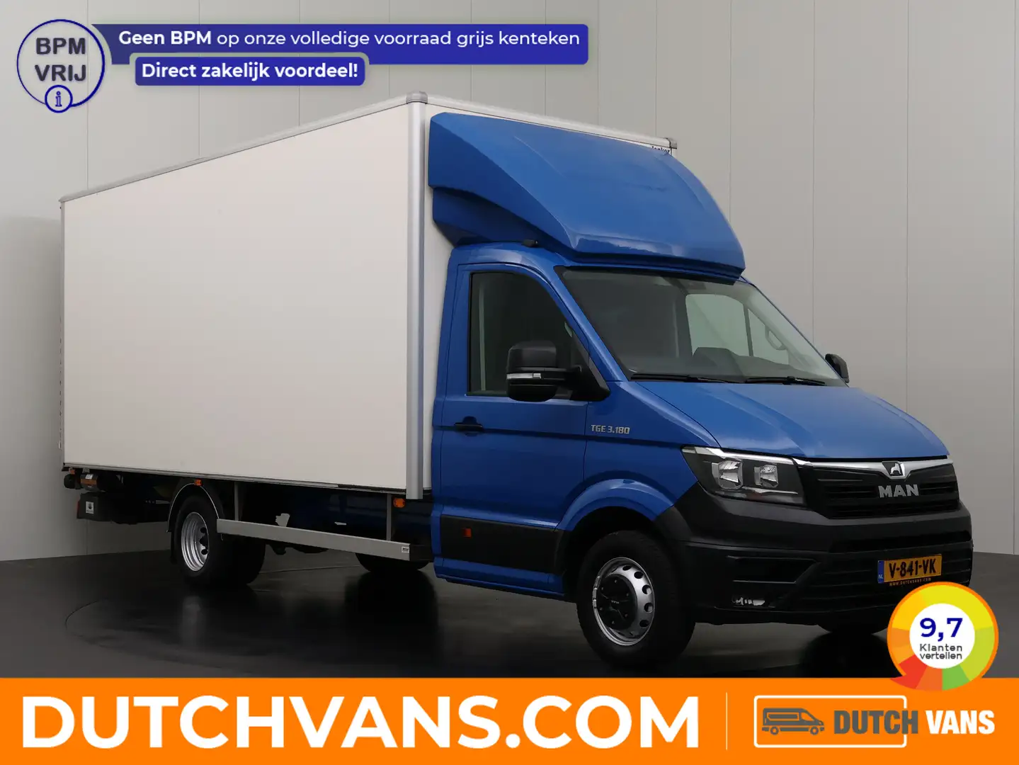 MAN TGE 2.0TDI 177PK DSG Automaat Extra Lange bakwagen | L Bleu - 1