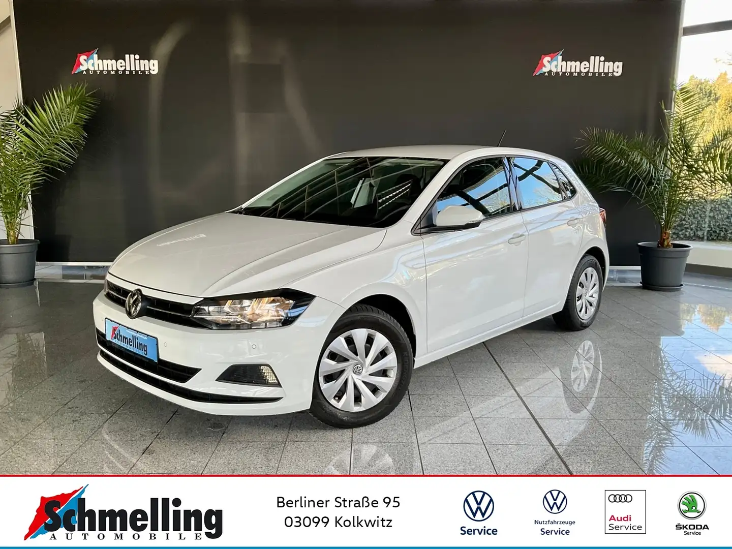 Volkswagen Polo Comfortline 1.0 l KLIMA NAVI PDC Blanc - 1