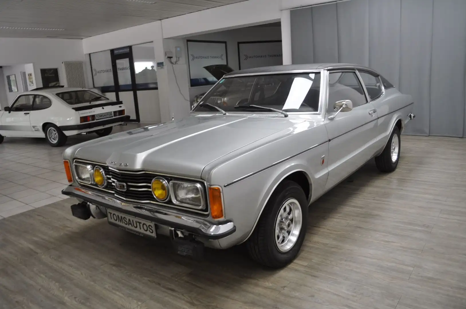 Ford Taunus 1,6GXL 88PS Coupe H-Zulassung Top-Zustand Silver - 2