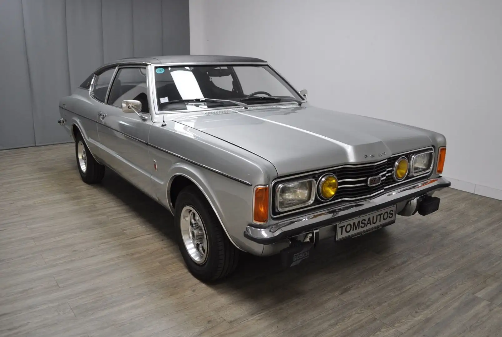 Ford Taunus 1,6GXL 88PS Coupe H-Zulassung Top-Zustand Silber - 1