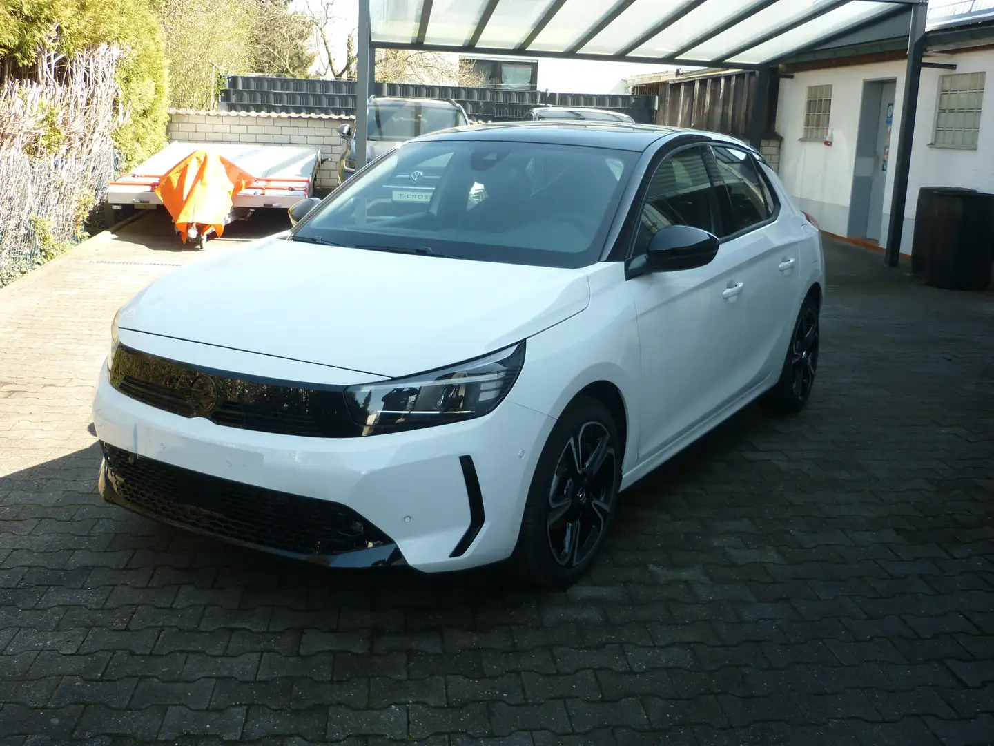 Opel Corsa 1.2 GS Line-Panoramadach-LED-Sitzheizung Weiß - 1