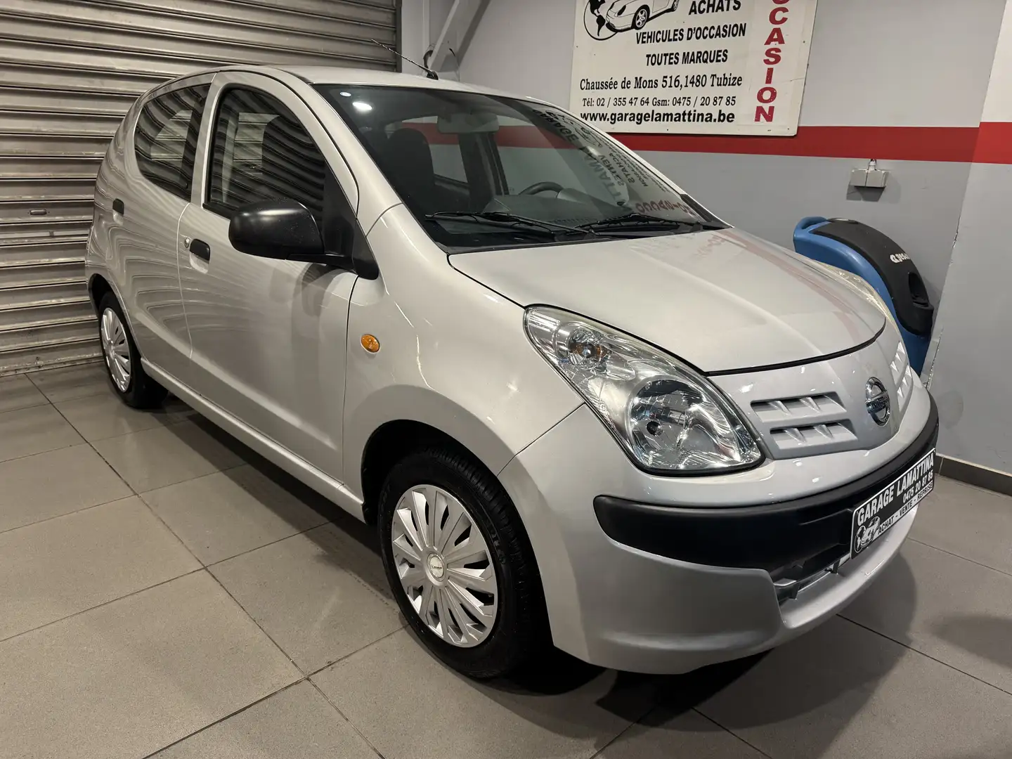 Nissan Pixo Pixo 1.0i 73625 kilomètres 1 er propriétaire Gris - 2