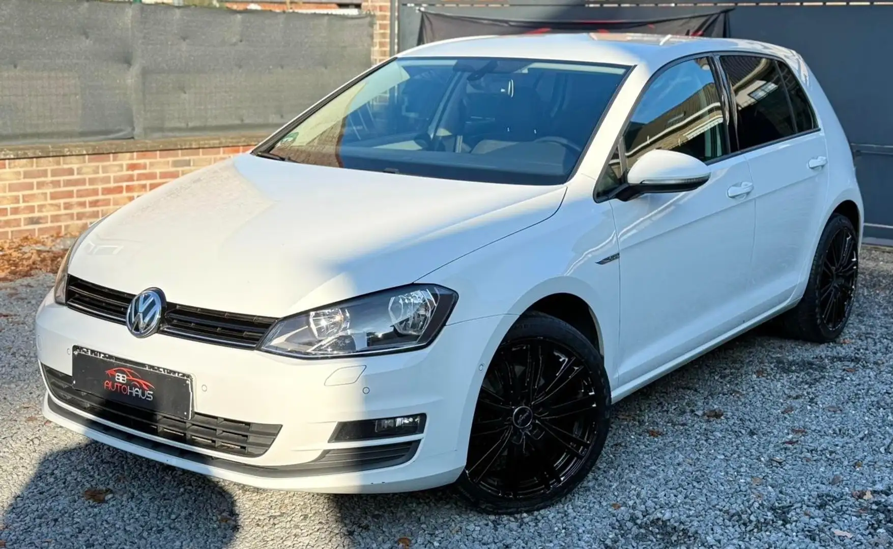 Volkswagen Golf Golf 2.0 CR TDi Highline DSG Blanc - 1