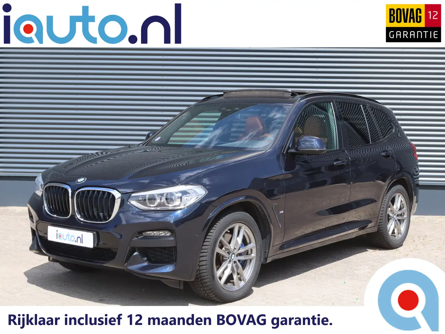 BMW X3 xDrive30e M-Sport Shadow Pano/Camera/Leder/Keyless Blauw - 1