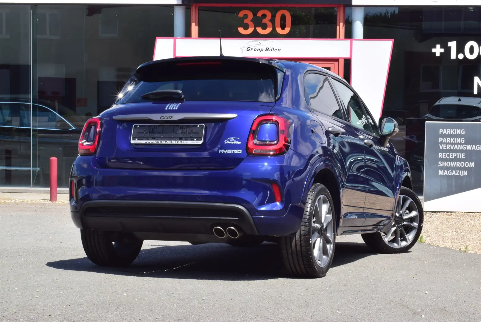 Fiat 500X Hybrid 1/2 LEDER - NAVI - FULL LED - CAMERA Bleu - 2