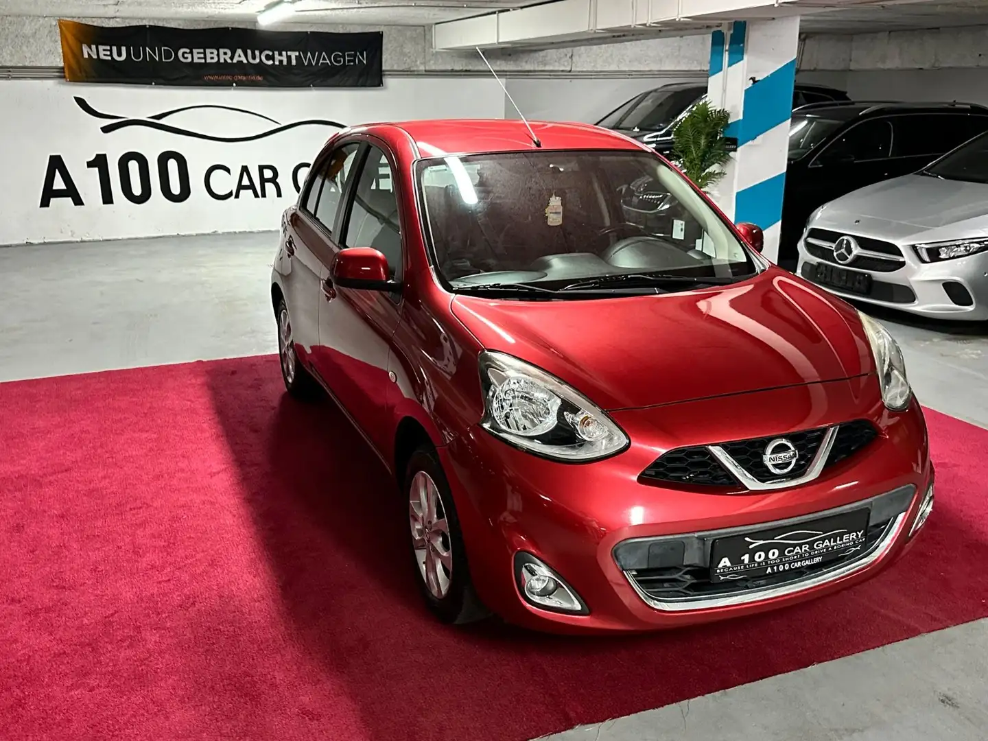 Nissan Micra Acenta*Klima*Tempomat*2Hand* Rot - 1