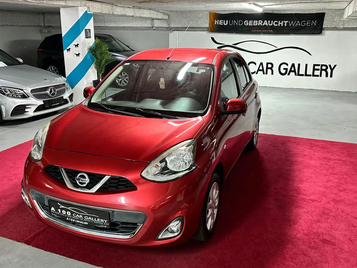 Nissan Micra Acenta*Klima*Tempomat*2Hand* Rot - 2