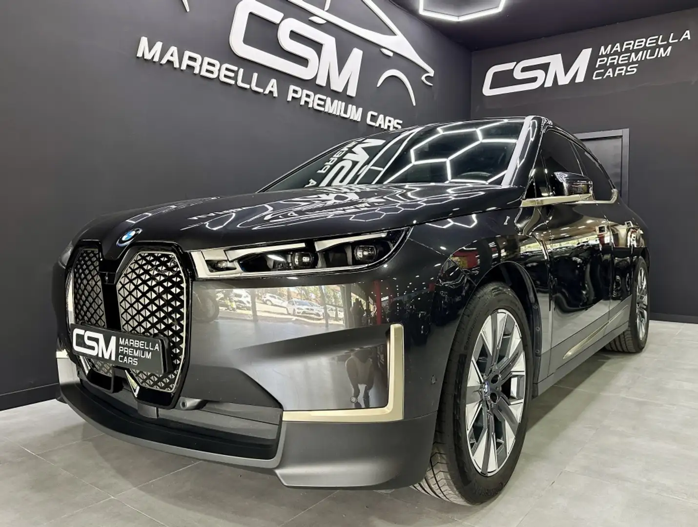 BMW iX xDrive 40 Gris - 1