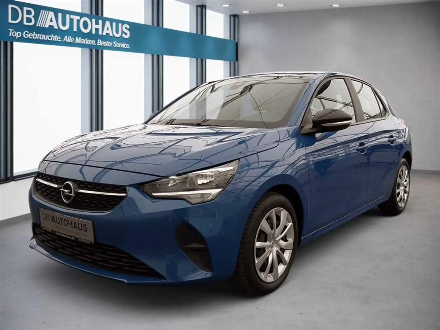 Opel Corsa Edition 1.2 Turbo Bleu - 1