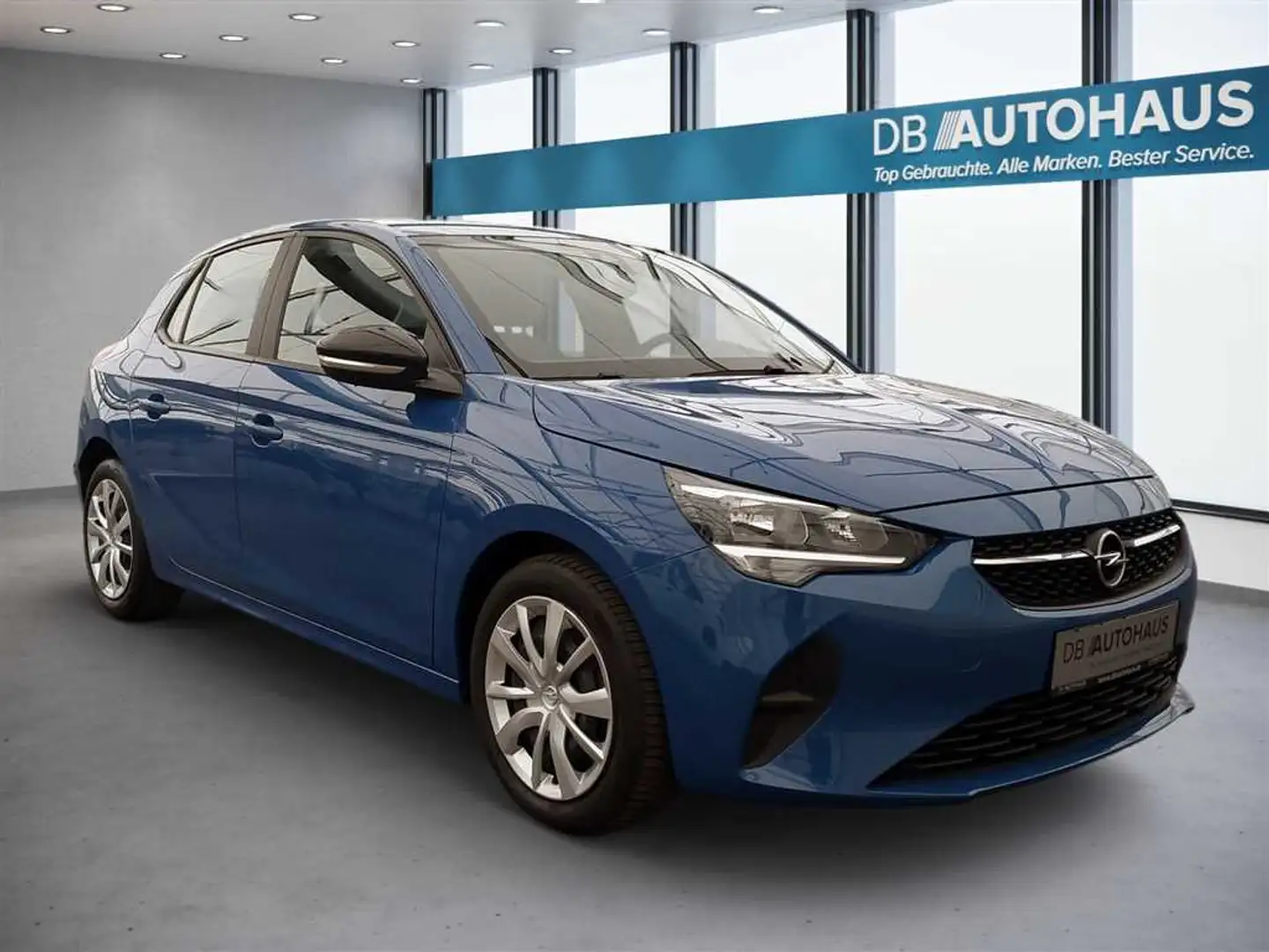 Opel Corsa Edition 1.2 Turbo Bleu - 2