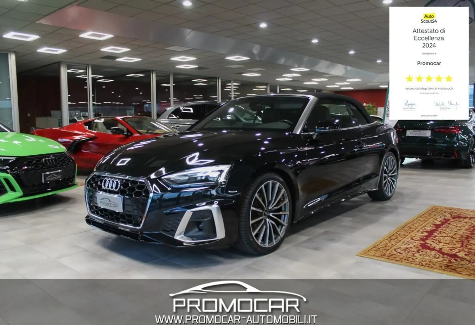 Audi A5 CABRIO 35 TDI S TRONIC S LINE EDITION *UNIPROP* Nero - 1