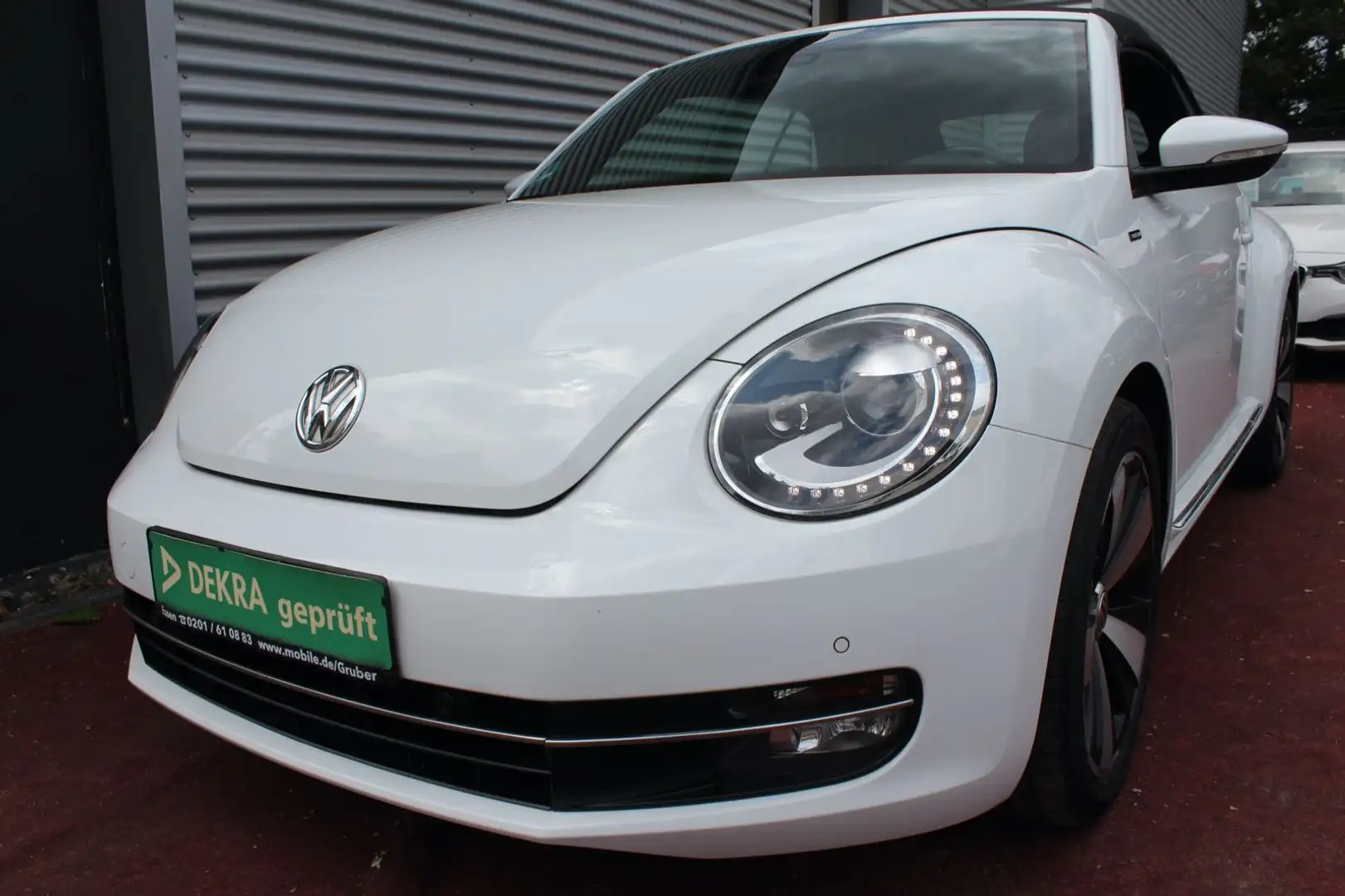 Volkswagen Beetle BEETLE CABRIO ALLSTAR BMT AUTOMATIK NAVI KLIMA Blanc - 1