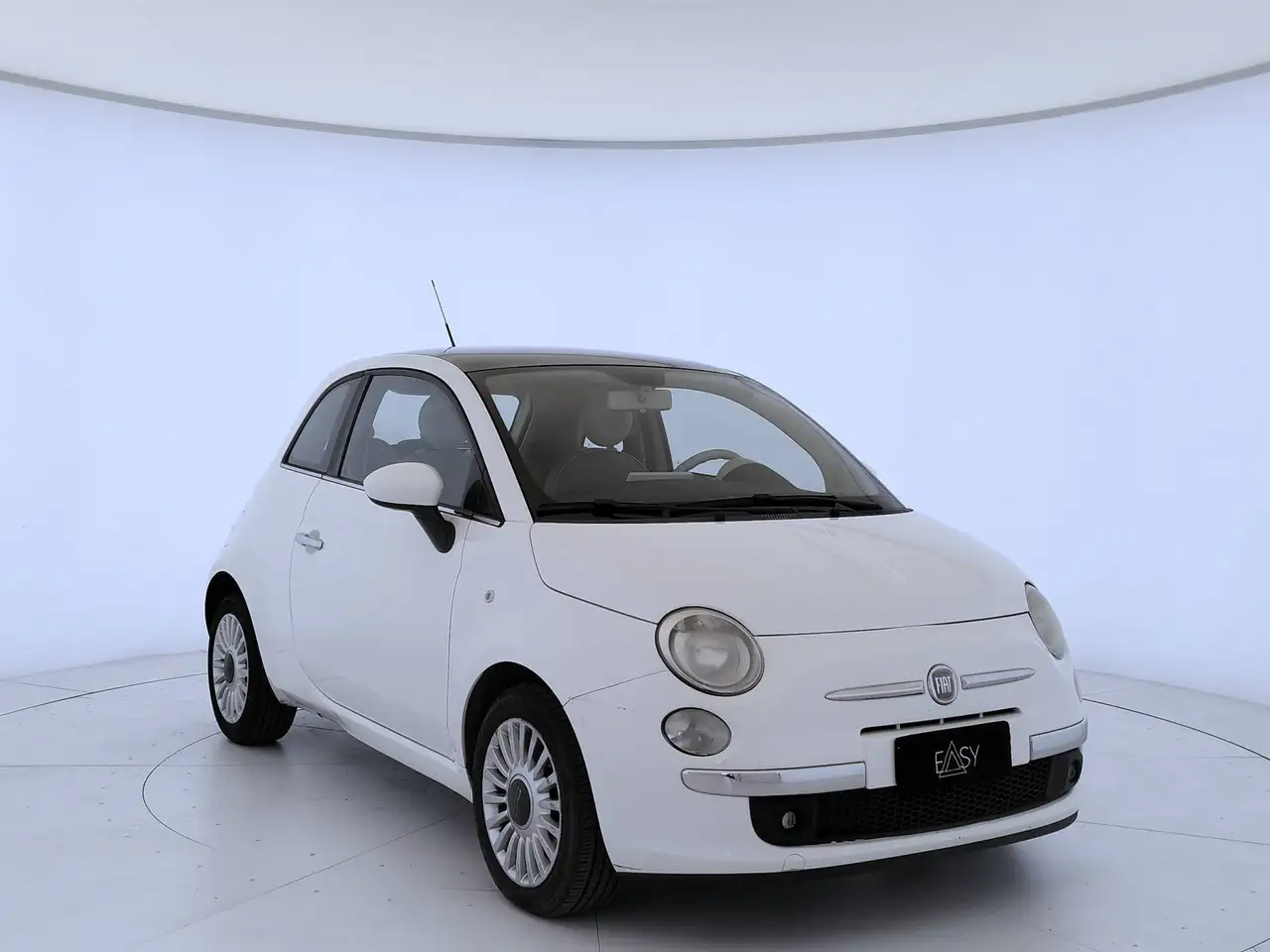 2010 Fiat 500 1.2 Lounge 69cv - TETTO PANORAMICO - NEOPATENTATI, photograph 3
