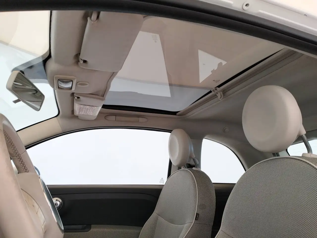 2010 Fiat 500 1.2 Lounge 69cv - TETTO PANORAMICO - NEOPATENTATI, photograph 9