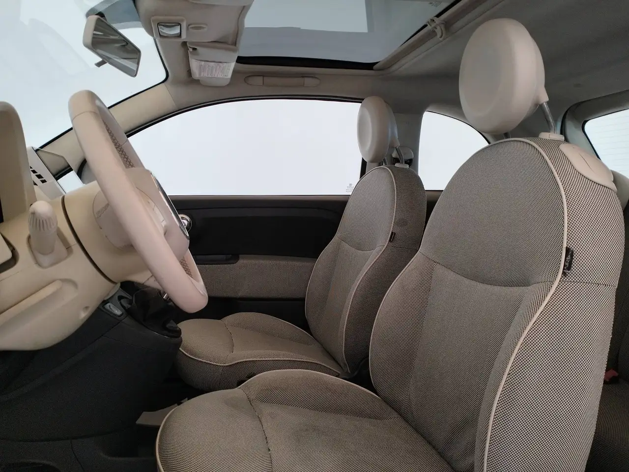 2010 Fiat 500 1.2 Lounge 69cv - TETTO PANORAMICO - NEOPATENTATI, photograph 8