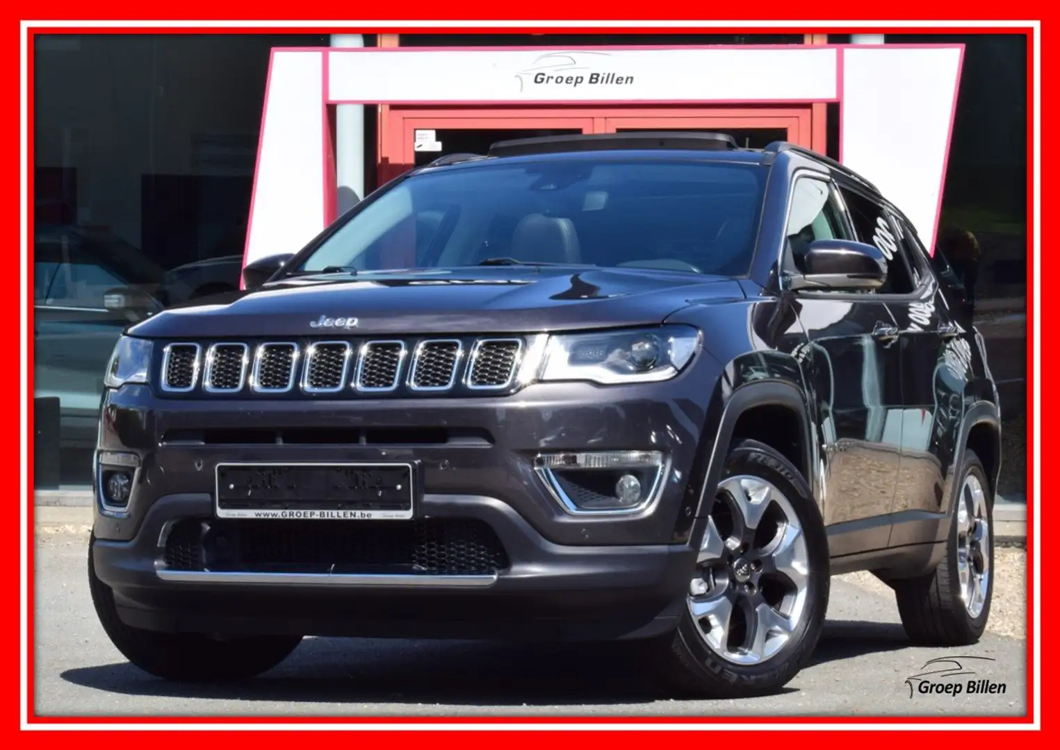 Jeep Compass LEDER - NAVI - PANO DAK - XENON - SOUS OPTION Grijs - 1