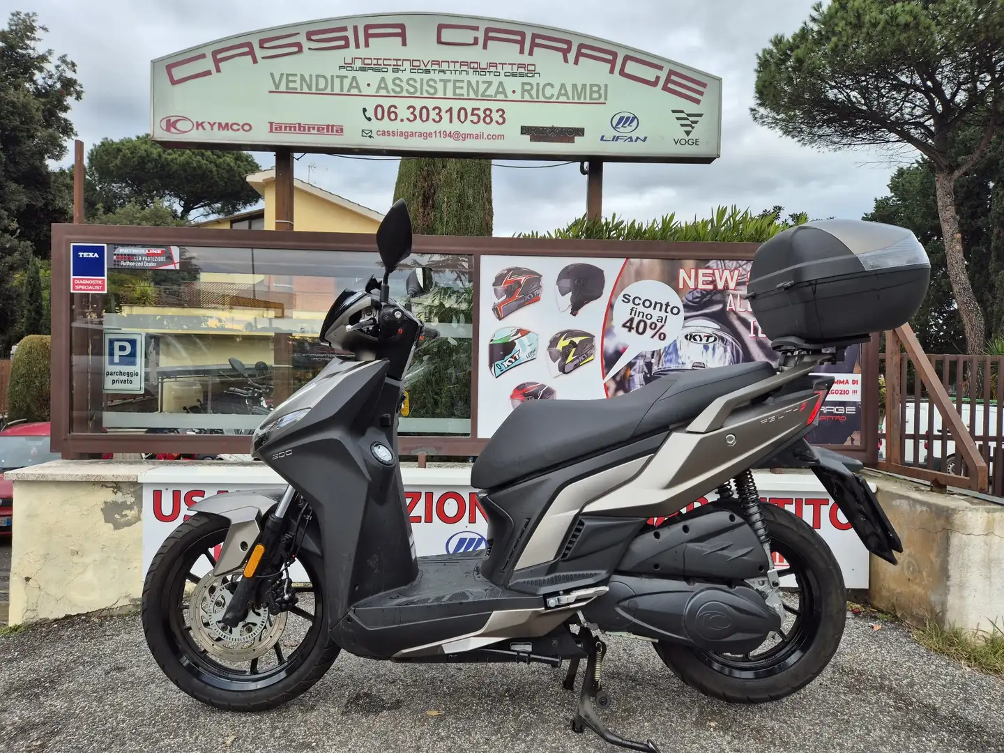 Kymco Agility 200 S Brons - 2