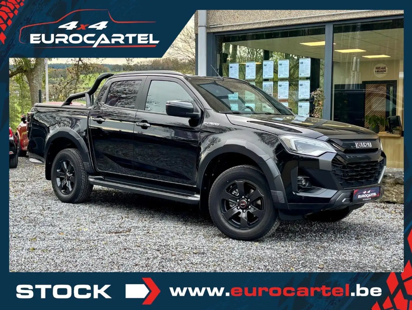 Isuzu D-Max 1.9 TD 163 CV | AUTO | V-CROSS | 37.850 € HTVA Noir - 1