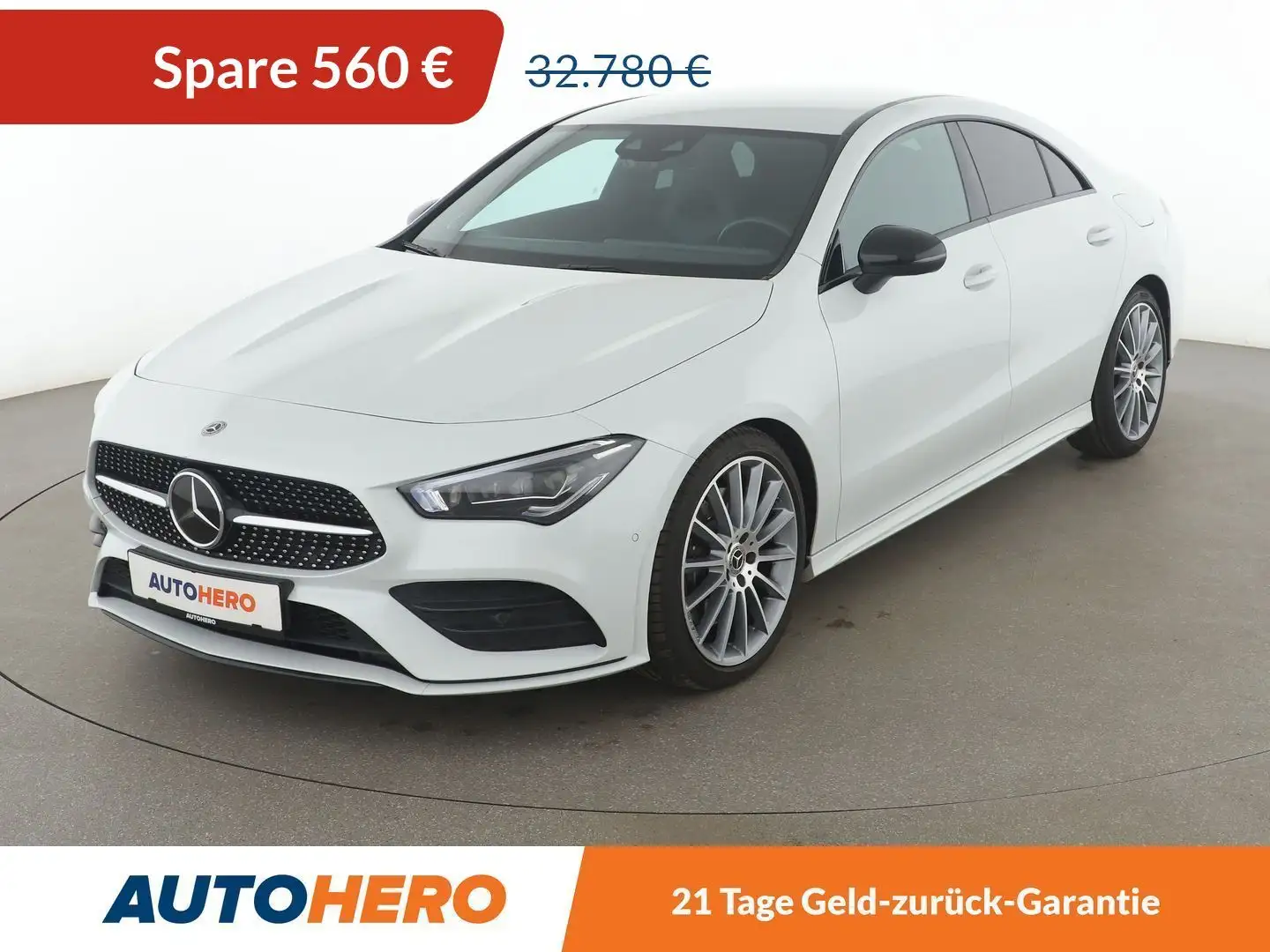 Mercedes-Benz CLA 250 CLA 250 4Matic AMG Line Aut.*NAVI*LED*ACC*CAM*PDC* Blanc - 1
