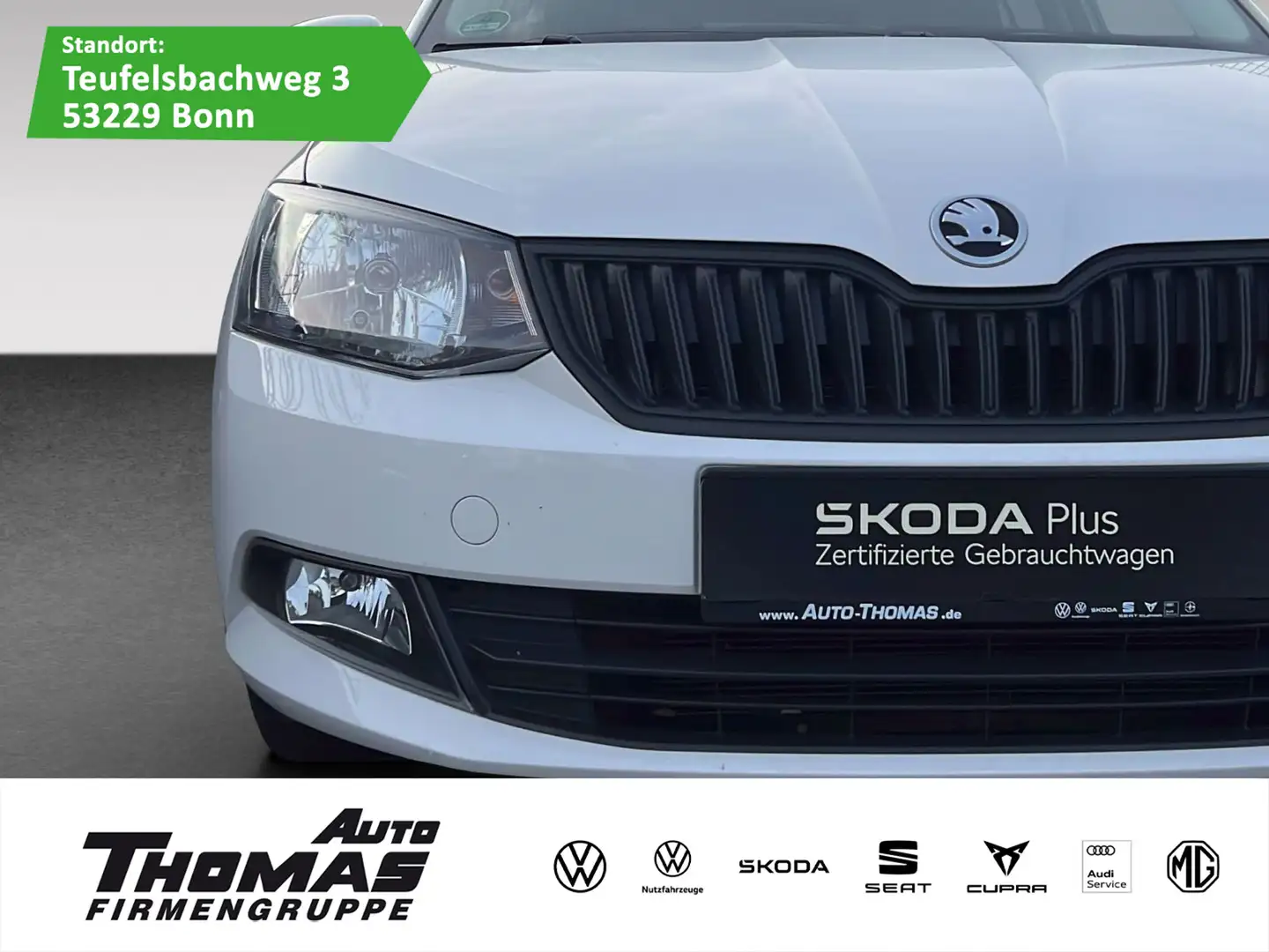 Skoda Fabia Combi Active 1.0 TSI KLIMA ISOFIX 70kW Blanco - 1