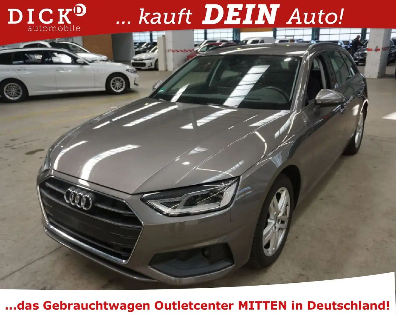 Audi A4 Av 40d S-Tr. LED/NAVI/HUD/HIFI/SHZ/RFK/8Fa Gris - 1
