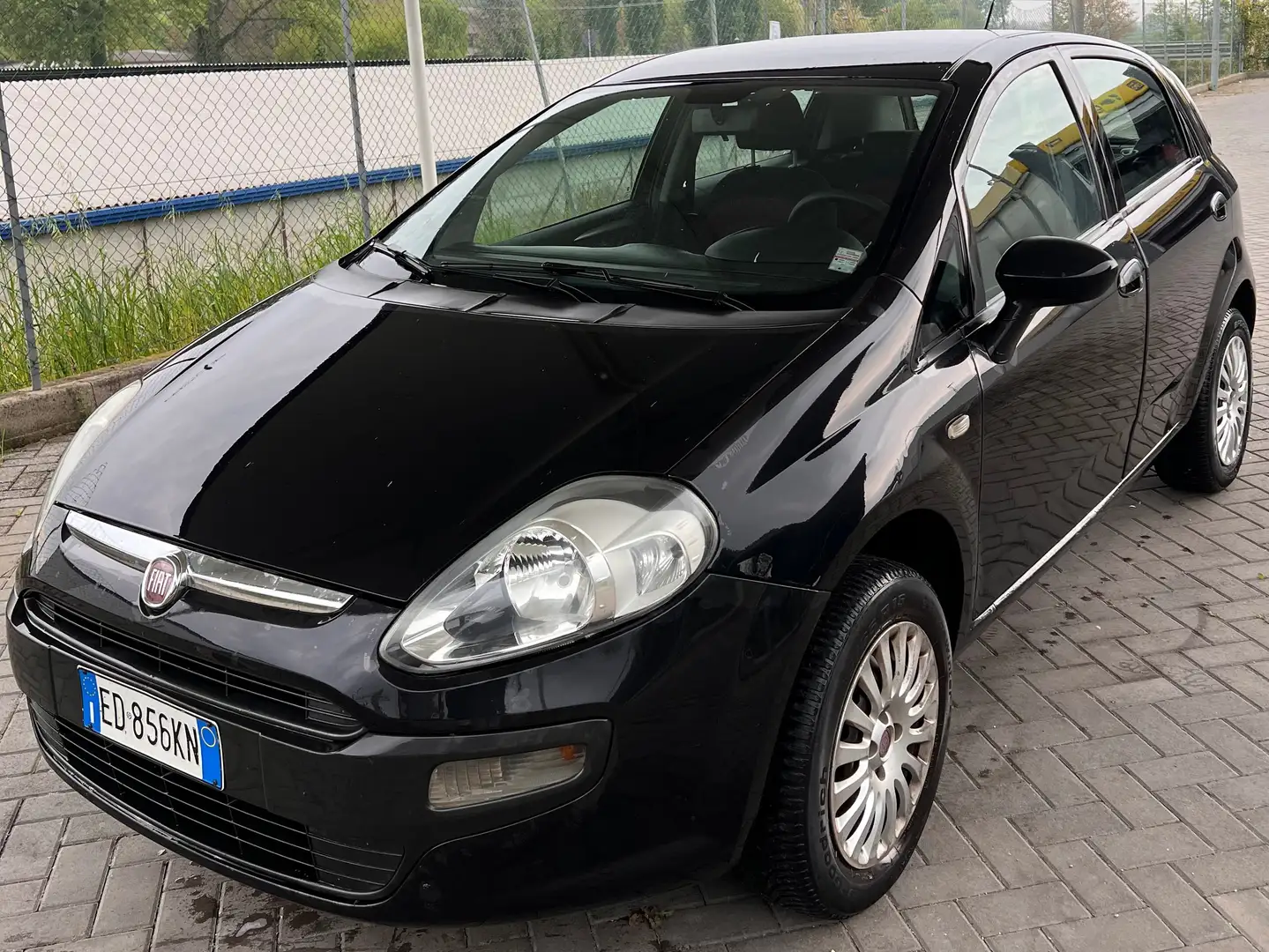 Fiat Punto Evo Punto Evo 5p 1.4 natural power Active 70cv Black - 1