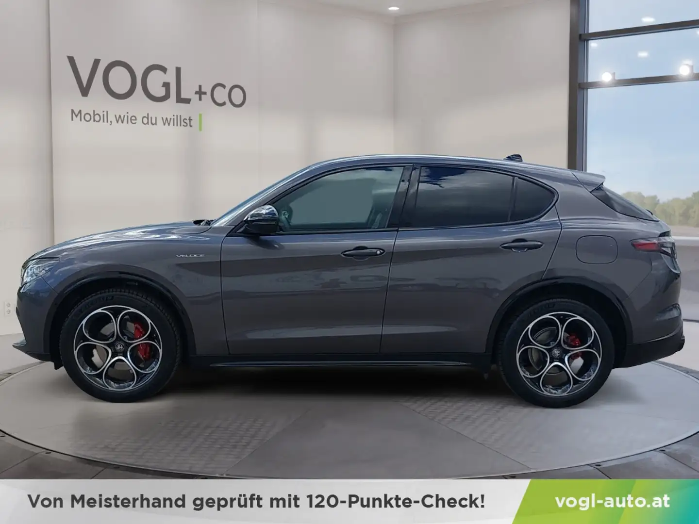 Alfa Romeo Stelvio Veloce 2.2 Jtdm 210PS Aut Awd Grau - 2