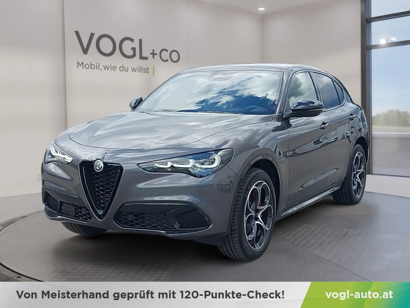 Alfa Romeo Stelvio Veloce 2.2 Jtdm 210PS Aut Awd Grau - 1