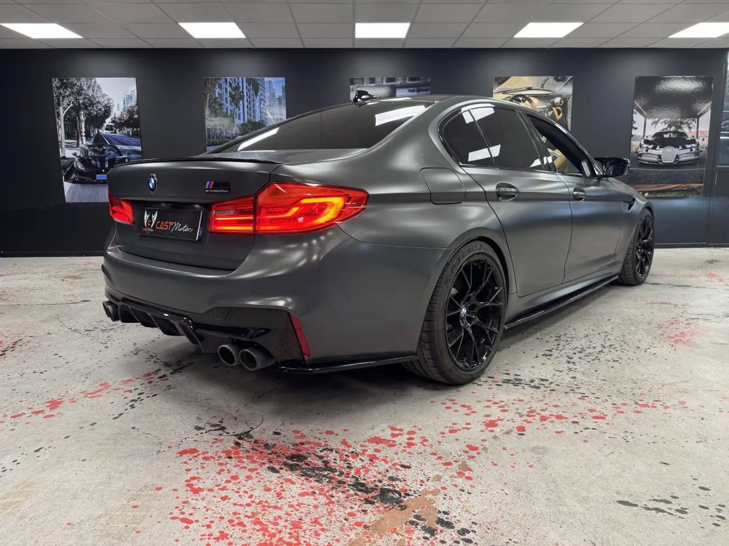 BMW M5 4.4 V8 625ch Competition 35 Jahre Edition Gris - 2