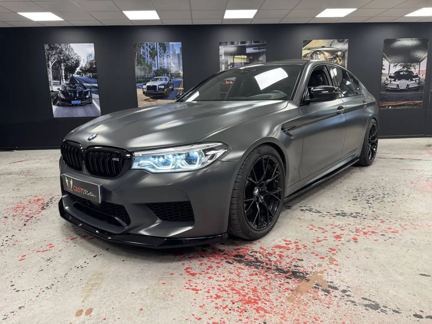 BMW M5 4.4 V8 625ch Competition 35 Jahre Edition Gris - 1