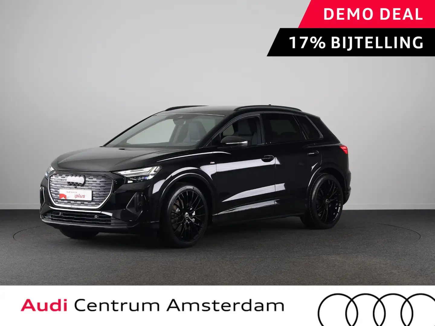 Audi Q4 e-tron 40 S Edition 63 kWh 204pk | 20 inch Lichtmetalen v Schwarz - 1