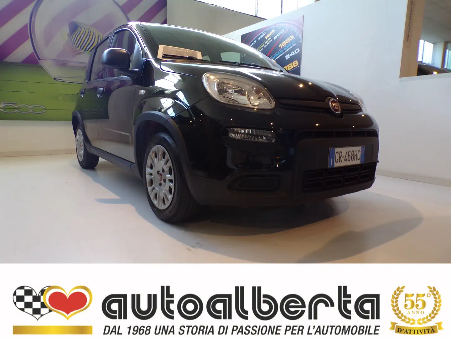 Fiat Panda Hybrid 1.0 firefly 70cv (KM. 12.639) Nero - 2