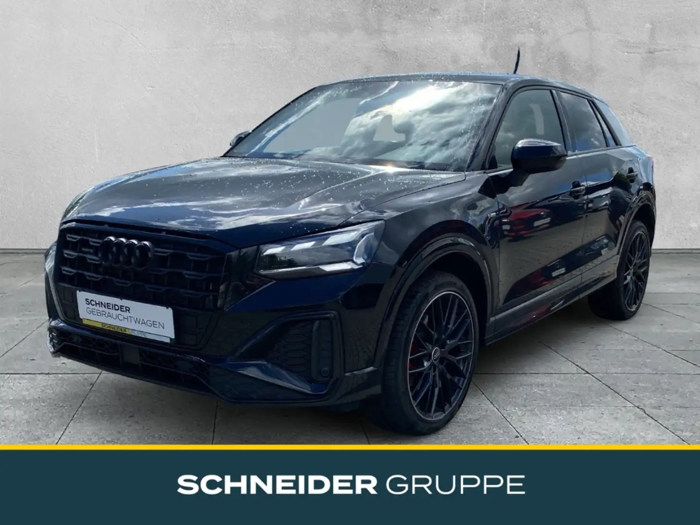 Audi Q2 40 TFSI QUATTRO S-LINE S line MATRIX+NAVI+KAMERA+S Schwarz - 1