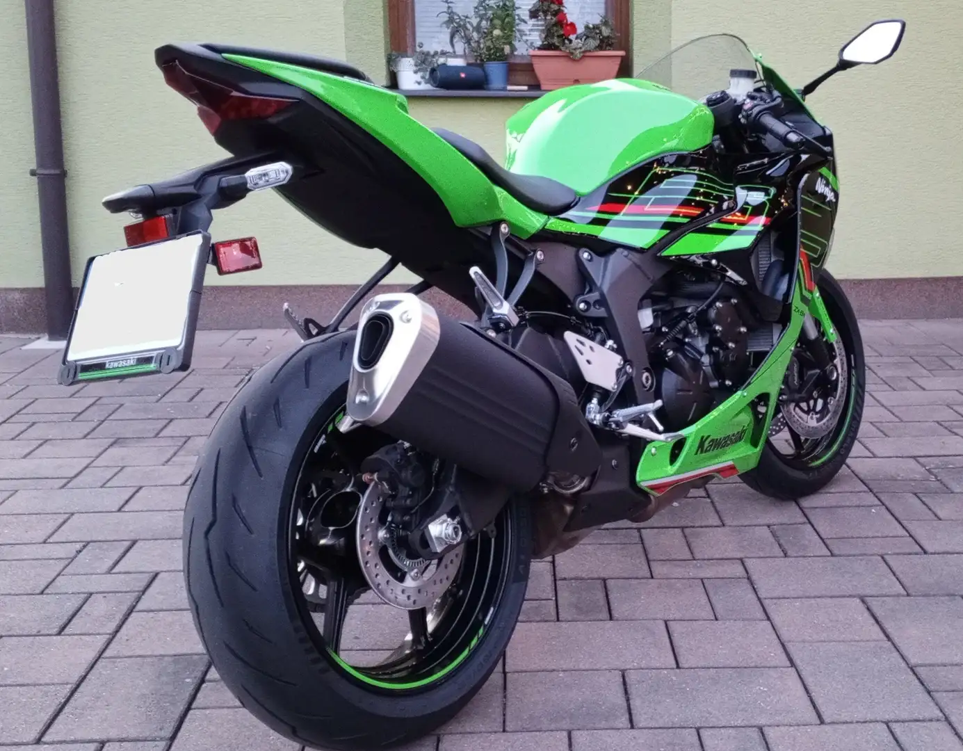 Kawasaki Ninja ZX-6R EINE UNAUFHALTSAME - Rakete - aus Japan! Verde - 2