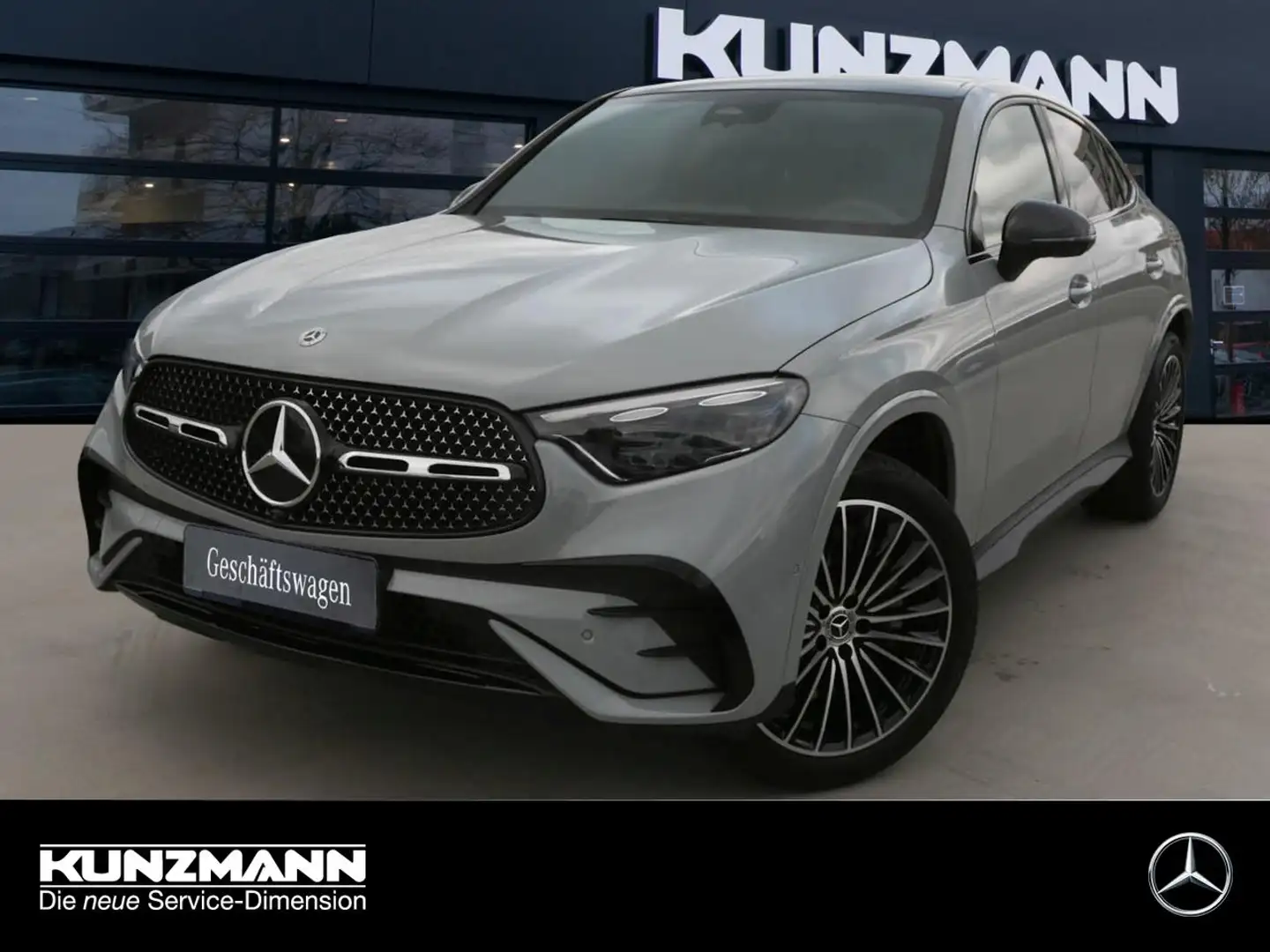 Mercedes-Benz GLC 220 d 4MATIC Coupé AMG Night Panorama AHK Gris - 1