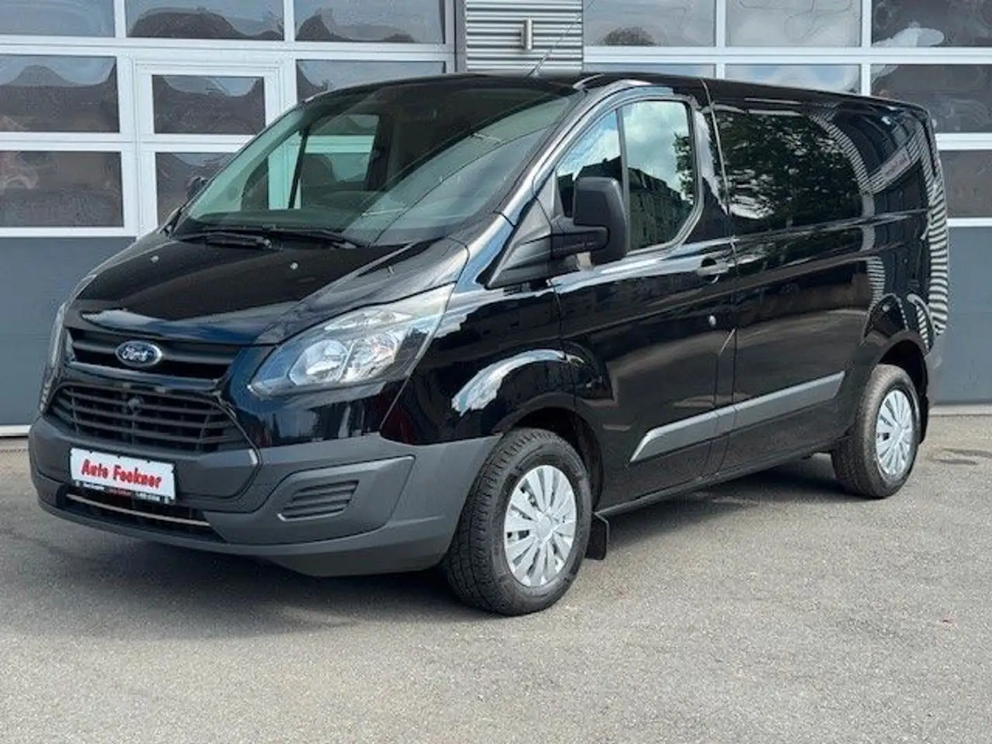 Ford Transit Custom 2.0 EcoBlue Kasten Klima 1.Hand Zwart - 1