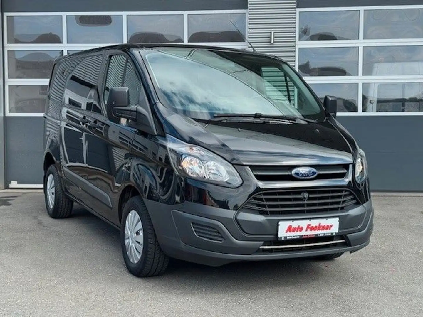 Ford Transit Custom 2.0 EcoBlue Kasten Klima 1.Hand Zwart - 2