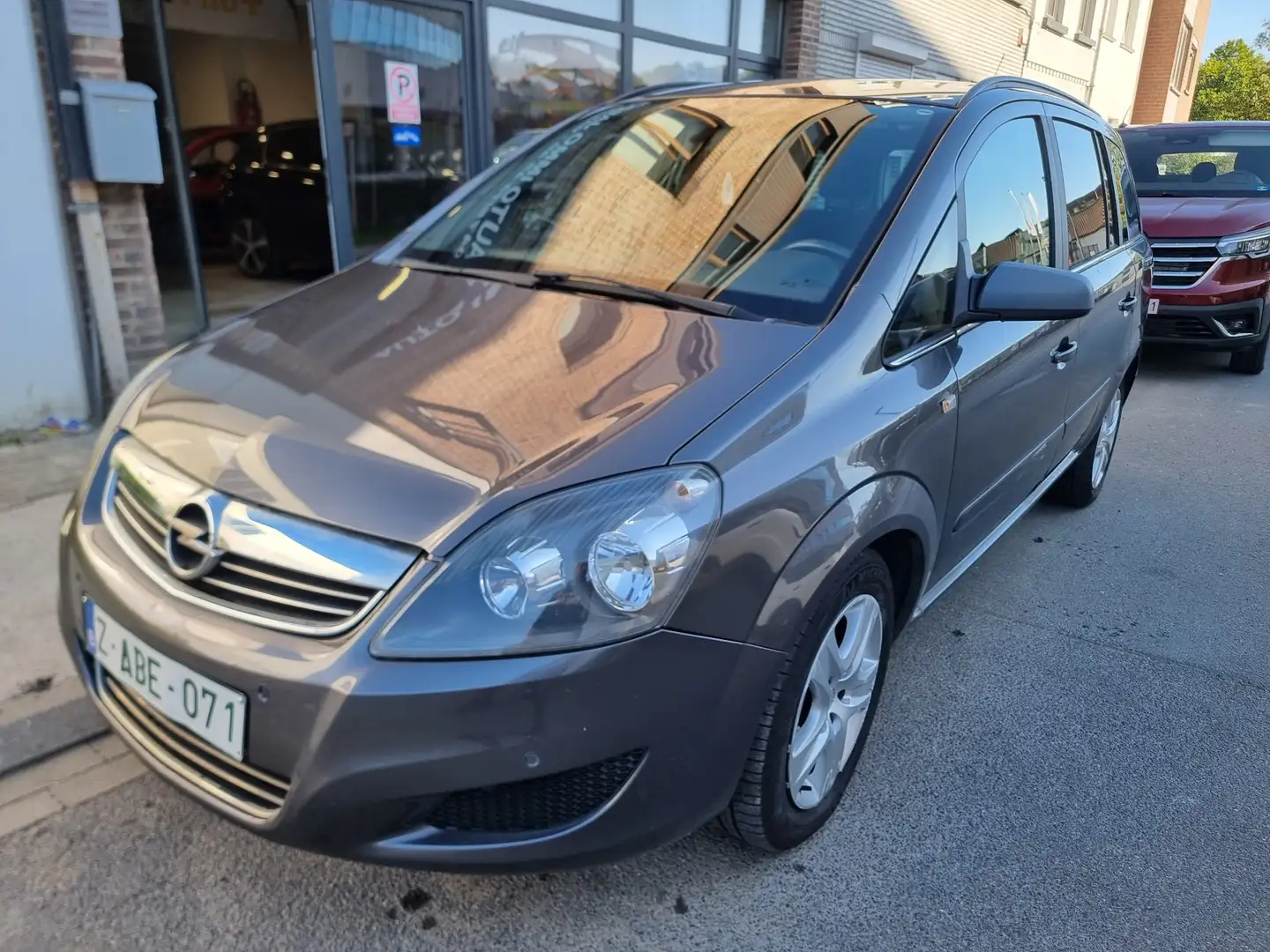 Opel Zafira 1.6 eco 7pls avec demande d'immatriculation Gris - 2